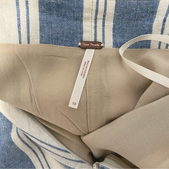 Free People Tuscan Sunrise Striped Mini Skirt - Picture 6 of 8